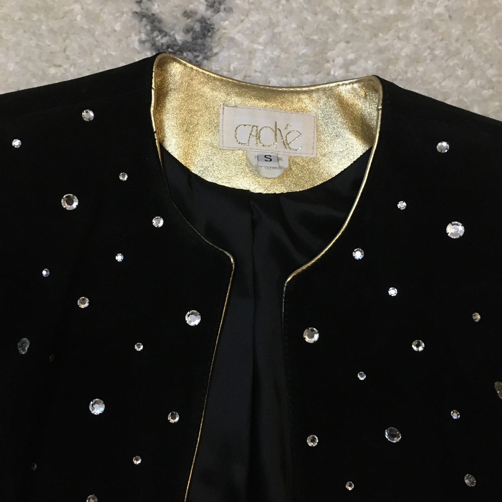 Cache Leather Jacket Size S - image 1